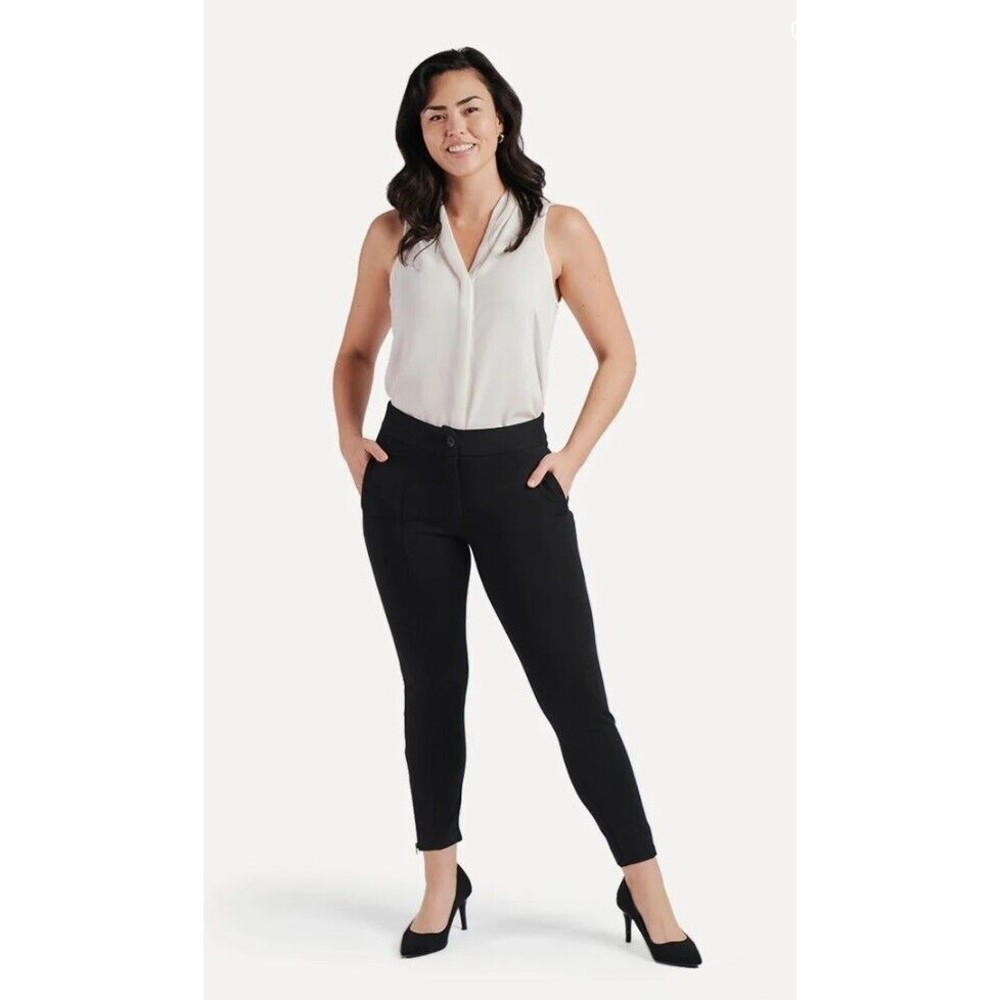 Betabrand Skinny-Leg Pencil Dress Pant Yoga Pants Size Small